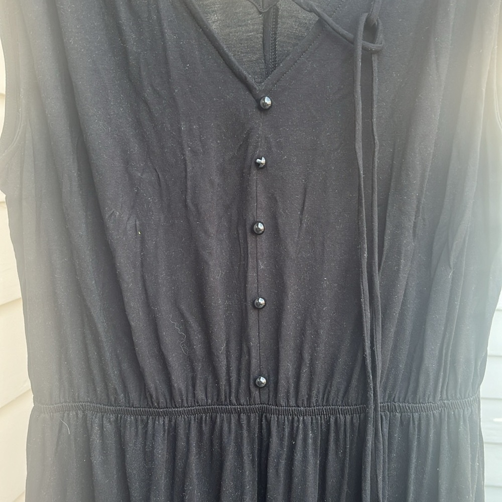 New ModCloth button midi dress 1x - Picture 4 of 5